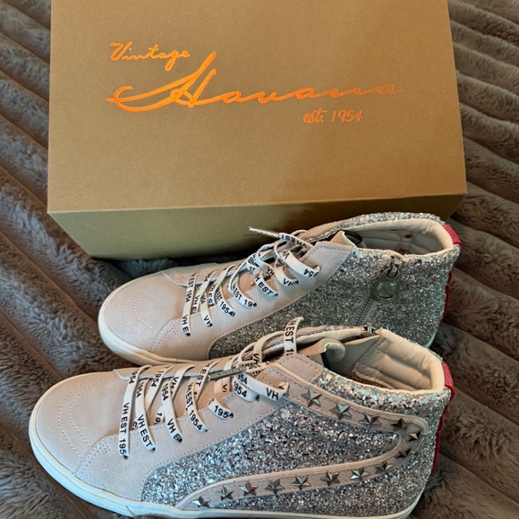 Vintage Havana High Top Sneakers - Picture 3 of 3